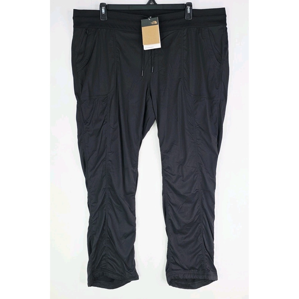 The North Face Aphrodite 2.0 Pants Women's 3XL Short 31" Inseam Black Hiking New